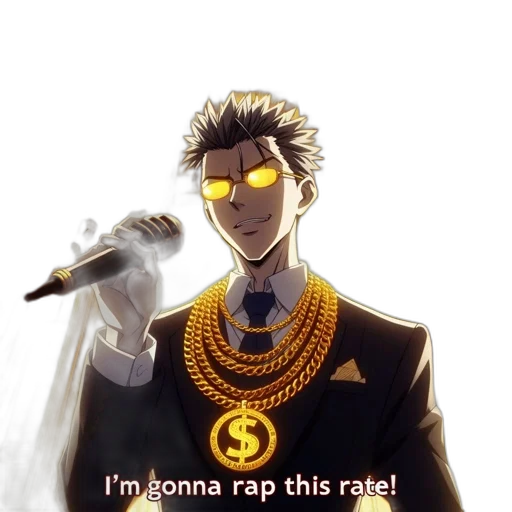 jacket, anime, cartoon, concept art, comic book art, male, character, spiky transparent PNG cut-out