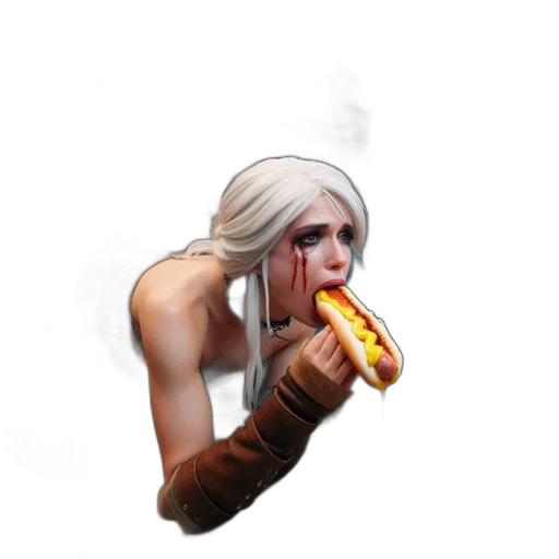 weapon, food, creature, staff, concept art, photorealistic, 3d render, cyberpunk transparent PNG cut-out