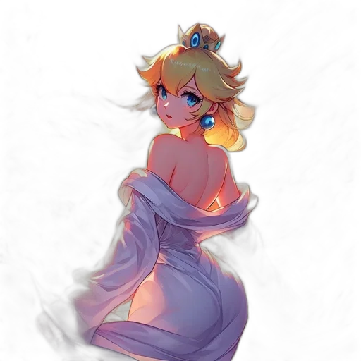 dress, crown, staff, creature, concept art, watercolor, pixel art, fantasy art transparent PNG cut-out