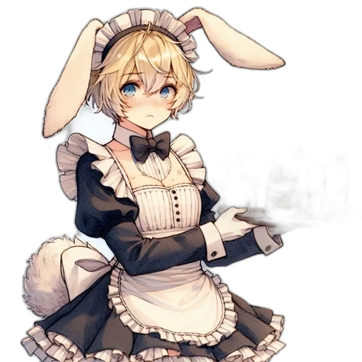 staff, dress, weapon, animal, anime, pixel art, fantasy art, concept art transparent PNG cut-out