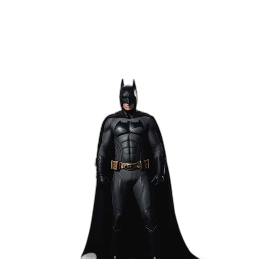 comic book art, concept art, 3d render, photorealistic, batman, poses, his, iconic transparent PNG cut-out