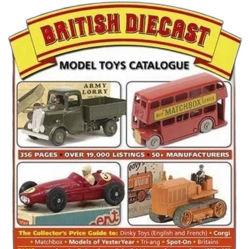 british, diecast, model, toys, catalogue, features, over, 000 transparent PNG cut-out