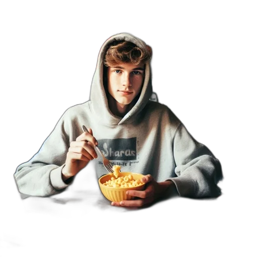 food, jacket, face, creature, photorealistic, pixel art, concept art, 3d render transparent PNG cut-out
