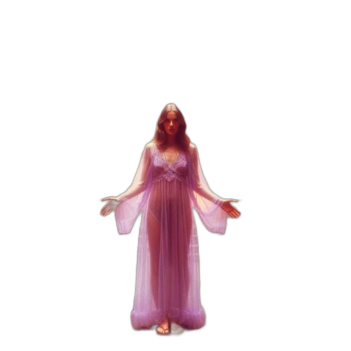 dress, creature, jewelry, vaporwave, 3d render, concept art, fantasy art, pastel transparent PNG cut-out