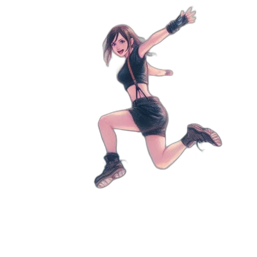 shoes, staff, dress, concept art, pixel art, cartoon, watercolor, young transparent PNG cut-out