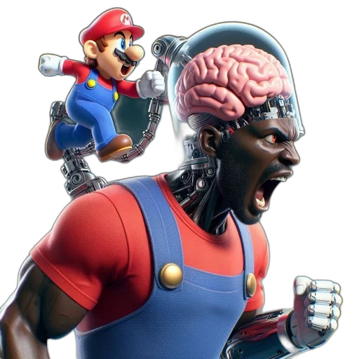 mask, face, hat, crown, concept art, 3d render, pixel art, digital transparent PNG cut-out