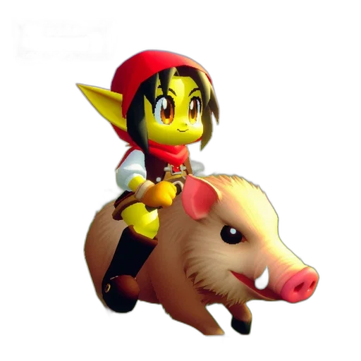 animal, weapon, creature, staff, 3d render, concept art, pixel art, fantasy art transparent PNG cut-out