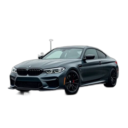 car, 3d render, photorealistic, bmw, m335, coupe, gets, wheels transparent PNG cut-out
