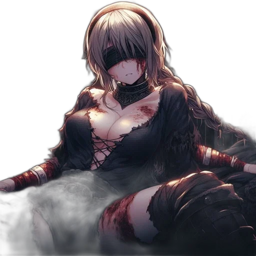 dress, sword, weapon, mask transparent PNG cut-out