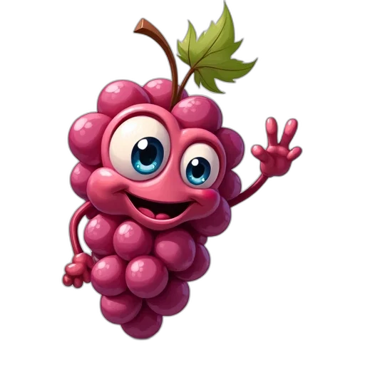 creature, animal, food, 3d render, pixel art, concept art, photorealistic, stylized transparent PNG cut-out