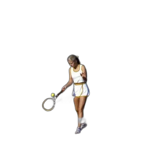 staff, pixel art, 3d render, photorealistic, concept art, woman, white, tennis transparent PNG cut-out