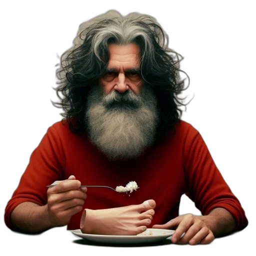 food, face, animal, hair, photorealistic, concept art, 3d render, cartoon transparent PNG cut-out