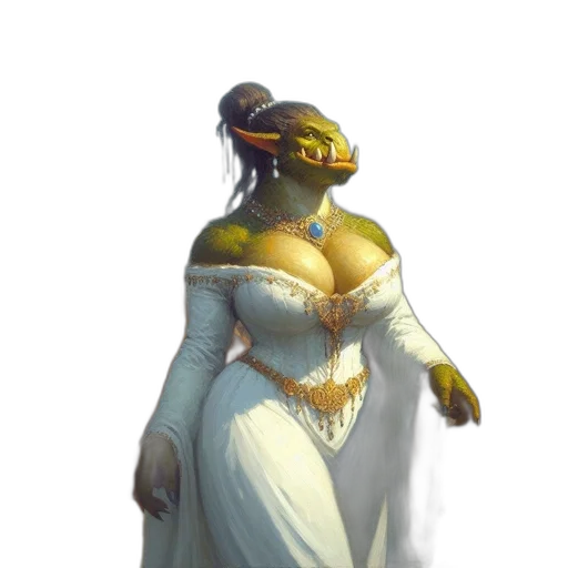 dress, dragon, creature, mask, fantasy art, concept art, pixel art, 3d render transparent PNG cut-out