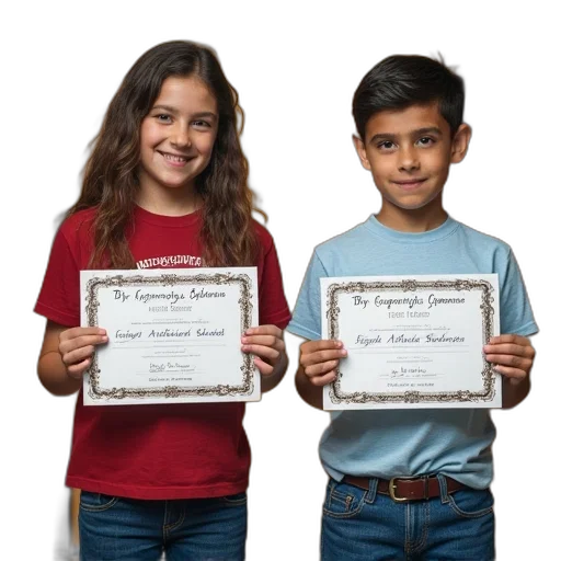 students, luke, elementary, awarded, certificates, their, exemplary, courageous transparent PNG cut-out