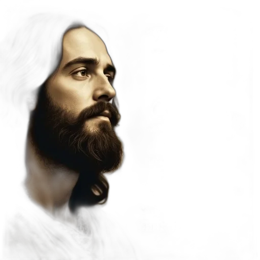 face, photorealistic, oil painting, fantasy art, watercolor, sepia-toned, image, man transparent PNG cut-out