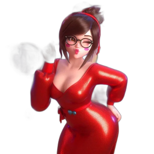 dress, staff, robot, weapon, concept art, 3d render, cartoon, fantasy art transparent PNG cut-out