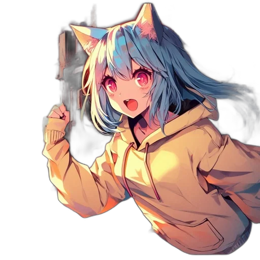 staff, weapon, animal, robot, anime, watercolor, pixel art, concept art transparent PNG cut-out