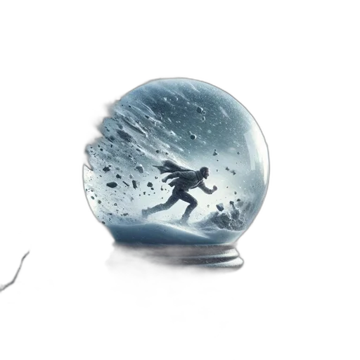 umbrella, concept art, fantasy art, 3d render, photorealistic, underwater, snow, outer space transparent PNG cut-out