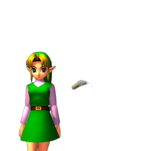 dress, staff, weapon, mask, 3d render, pixel art, concept art, vaporwave transparent PNG cut-out