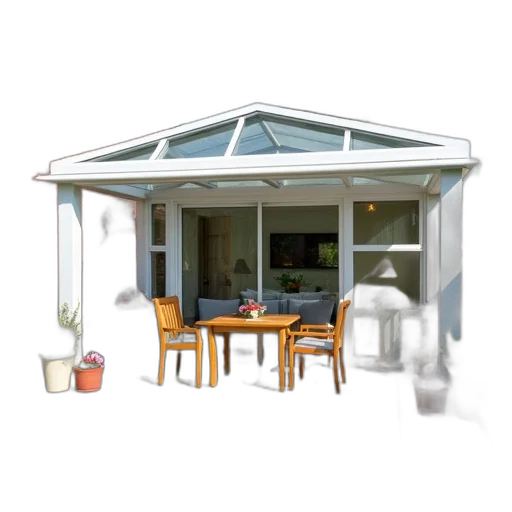 umbrella, 3d render, photorealistic, modern, patio, white, gazebo, wooden transparent PNG cut-out