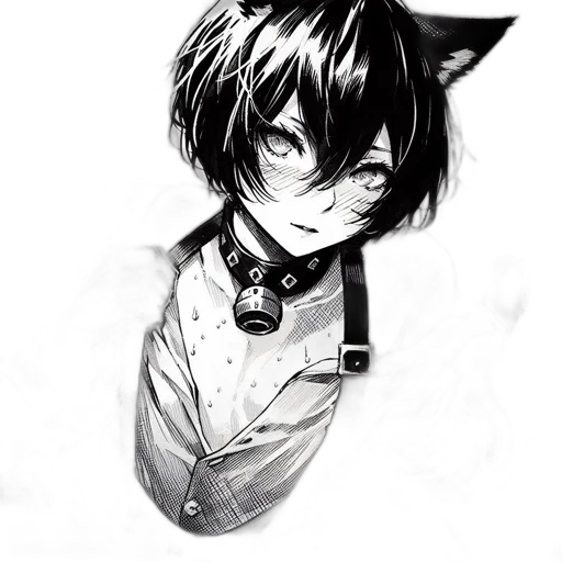 mask, staff, face, animal, anime, concept art, comic book art, fantasy art transparent PNG cut-out
