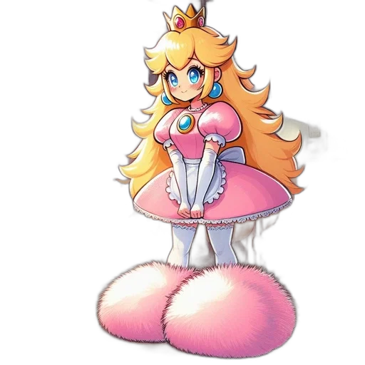 crown, dress, staff, weapon, pixel art, concept art, 3d render, watercolor transparent PNG cut-out