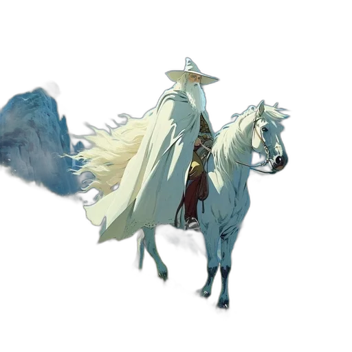 hat, dragon, animal, creature, concept art, fantasy art, watercolor, pixel art transparent PNG cut-out