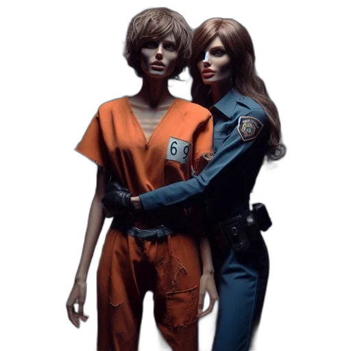 jacket, robot, concept art, comic book art, photorealistic, cyberpunk, outer space, two transparent PNG cut-out