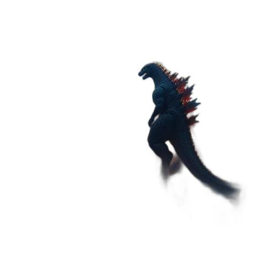 dragon, creature, animal, weapon, concept art, 3d render, pixel art, fantasy art transparent PNG cut-out
