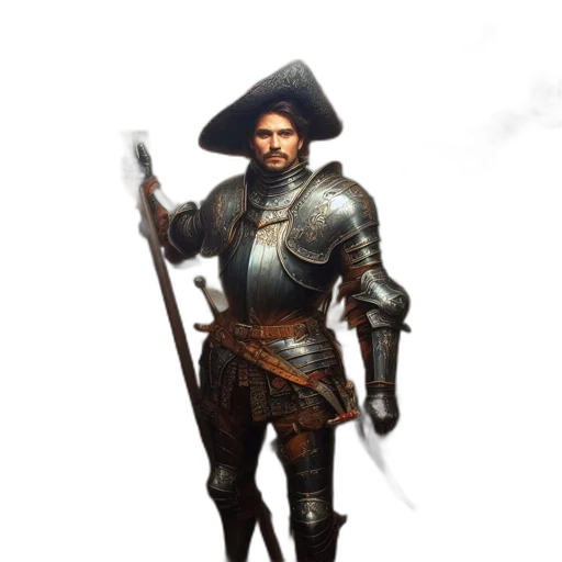 staff, sword, weapon, concept art, fantasy art, photorealistic, 3d render, dark transparent PNG cut-out