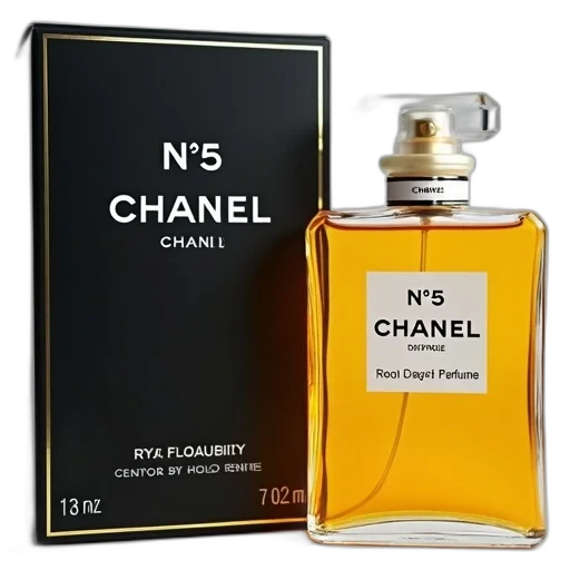 bottle, chanel, perfume, white, label, silver, cap, displayed transparent PNG cut-out