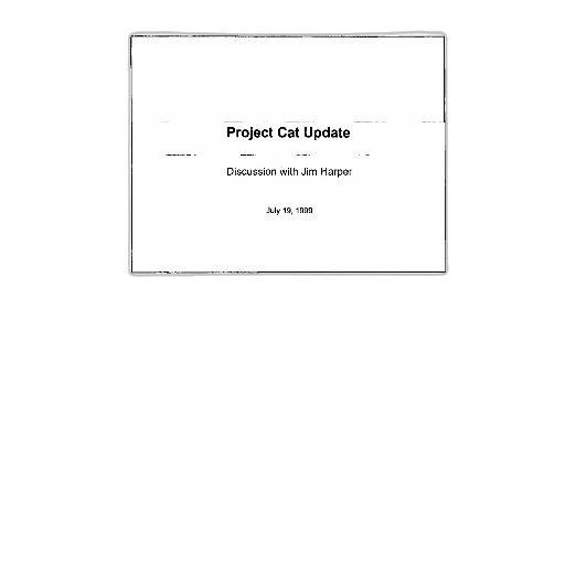document, titled, project, cat, update, agenda, discussing, negotiations transparent PNG cut-out