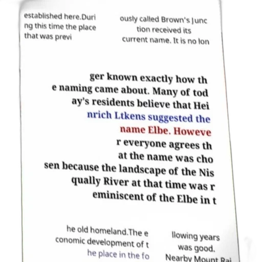 poster, text, about, history, place, named, elbe, mentioning transparent PNG cut-out