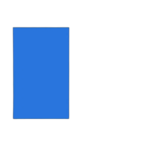 robot, pixel art, blue, monochrome transparent PNG cut-out