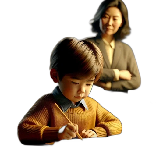 photorealistic, 3d render, concept art, oil painting, intimate, moment, shows, young transparent PNG cut-out