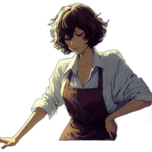 staff, dress, food, weapon, watercolor, concept art, anime, pixel art transparent PNG cut-out