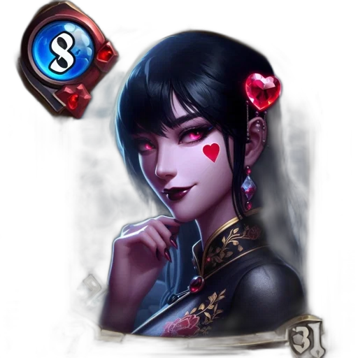 staff, face, weapon, jewelry, fantasy art, concept art, anime, pixel art transparent PNG cut-out