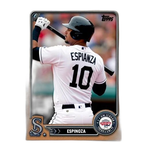 baseball, card, featuring, player, white, uniform, number, holding transparent PNG cut-out