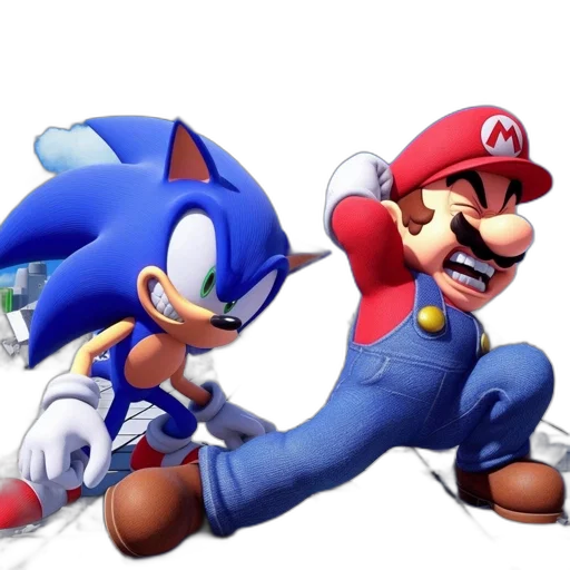 concept art, 3d render, pixel art, comic book art, blue, screenshot, video, game transparent PNG cut-out