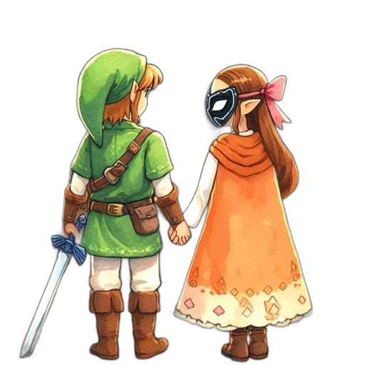 weapon, sword, mask, dress, concept art, pixel art, watercolor, fantasy art transparent PNG cut-out