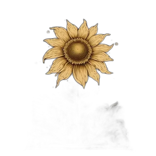 flower, crown, jewelry, staff, watercolor, photorealistic, concept art, 3d render transparent PNG cut-out