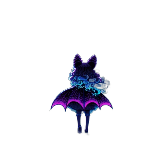 umbrella, mask, creature, animal, 3d render, concept art, pixel art, fantasy art transparent PNG cut-out