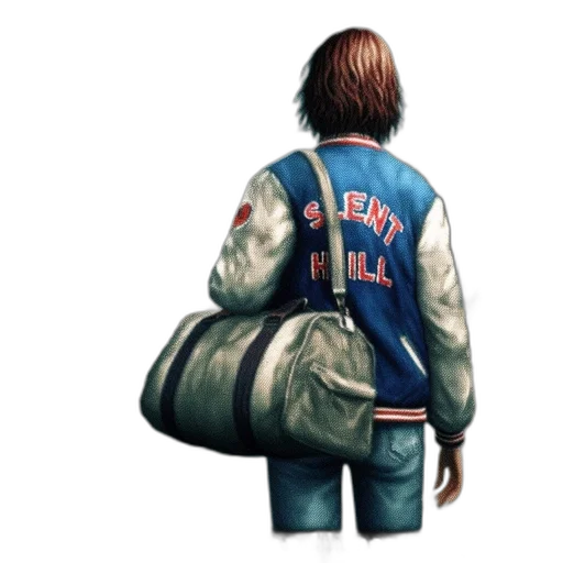 jacket, concept art, pixel art, photorealistic, 3d render, young, woman, donning transparent PNG cut-out