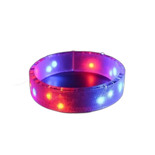 jewelry, crown, 3d render, 6pcs, 10led, led, flash, light transparent PNG cut-out