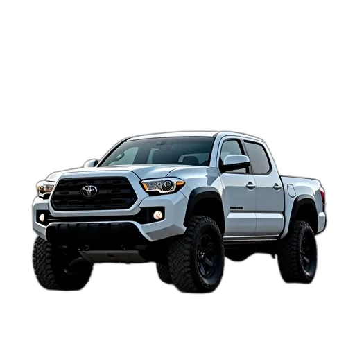 car, photorealistic, 3d render, toyota, tacoma, off, road, truck transparent PNG cut-out