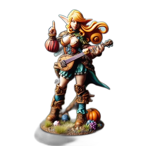 staff, fantasy art, concept art, pixel art, 3d render, miniature, figurine, depicts transparent PNG cut-out