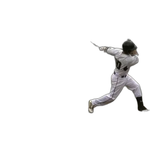 weapon, hair, 3d render, concept art, baseball, player, swings, his transparent PNG cut-out