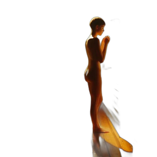 dress, staff, jewelry, hair, concept art, photorealistic, 3d render, oil painting transparent PNG cut-out