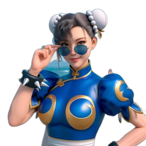 staff, weapon, robot, face, concept art, 3d render, anime, fantasy art transparent PNG cut-out
