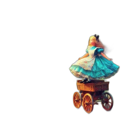 dress, car, robot, furniture, 3d render, concept art, watercolor, oil painting transparent PNG cut-out